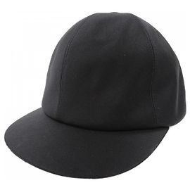 Hermès H232014N Technical Satin Cap 57 Black