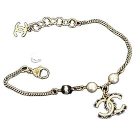 Pulseira Chanel Coco Mark Pearl Prata