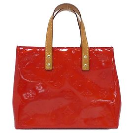 Louis Vuitton Vernis Handtasche Rot
