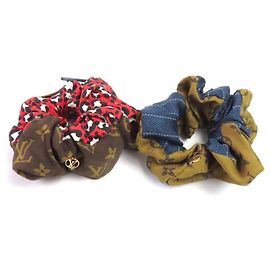Accessorio per capelli in seta multicolore Louis Vuitton Multicolore