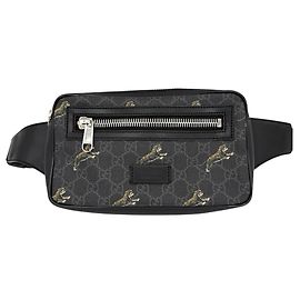 Gucci Tiger Gürteltasche für Herren Schwarz