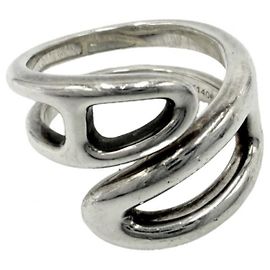 Hermès Hermes Chaine d'Ancre Twist Band Ring Other