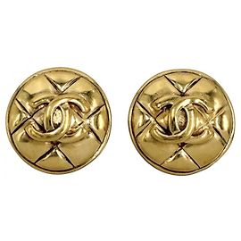 Orecchini a clip dorati Chanel D'oro