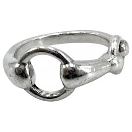 Hermès Hermes Silberner Gebiss-Design Ring Andere