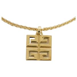 Collier Givenchy plaqué or Doré