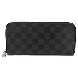Louis Vuitton Damier Graphite Zippy Wallet Black Damier ebene