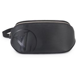 Pochete de couro Epi da Louis Vuitton em Noir Preto