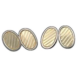 Gemelos Tiffany & Co. Double Oval Chain Otro