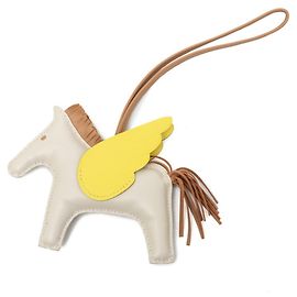 Hermès Charm per borsa Hermes Rodeo MM Pegasus D'oro