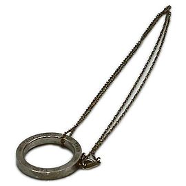 Tiffany & Co. 1837 Circle Anhängerhalskette Silber
