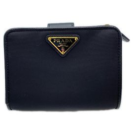 Prada Saffiano Bi-fold Wallet Black