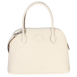 Hermès Nata Epsom 1923 Bolide 27 PHW Beige Autre