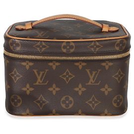 Louis Vuitton Monogram Canvas Nice Mini Vanity Marron