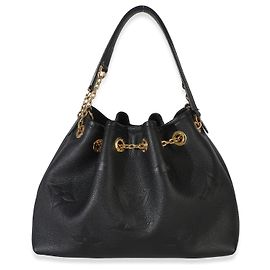 Conjunto Louis Vuitton Black Monogram Giant Empreinte LV Preto