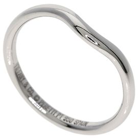 Tiffany & Co. Curved Band Ring in Platinum Other