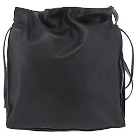 Loewe Flamenco Leather Medium Nero