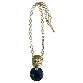 Autre Marque Dilip Jindal - Bijoux Couture - Colar de Leão com pedras de Labradorite e Ônix Outro