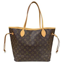Sac cabas Louis Vuitton Neverfull MM Monogram Marron