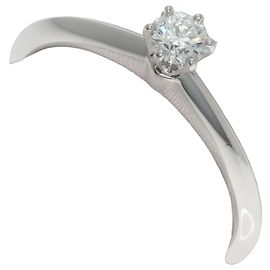 Tiffany & Co. Solitaire Diamond Band Ring Other