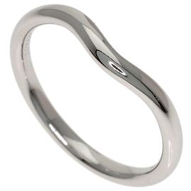 Tiffany & Co. Platinum Curved Band Ring Other