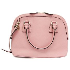 Sac Gucci Convertible Dome en cuir Medium Rose