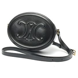 Céline Borsa Ovale Celine Cuile Triomphe Nero