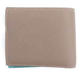 Autre Marque MAISON TAKUYA T5 Cartera de cuero Beige Turquesa