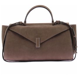 Bolsa de mão Valextra em couro marrom Marrom