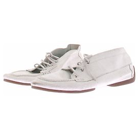 Massimo Dutti Mocassins craquelés blancs White