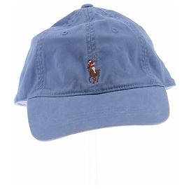 Gorra Ralph Lauren azul de algodón Azul