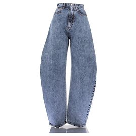 Vaqueros Alaïa con estampado azul de algodón Talla 36 Azul