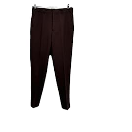 Ami Brown Wool Pants Brown