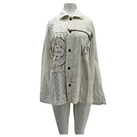 Autre Marque Camicia bianca con motivi Bianco