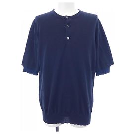 Hermès Hermes Wool Knit Top Blue Navy blue