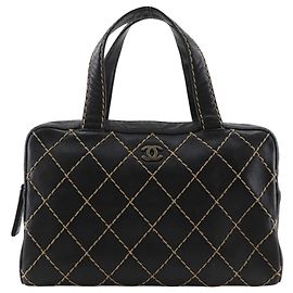 Borsa Chanel Wild Stitch Nero