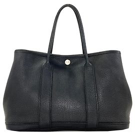 Hermès Hermes Garden Party TPM Handbag Black