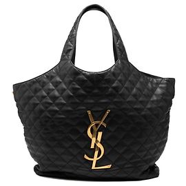 Sac de shopping Maxi Icare Saint Laurent Noir