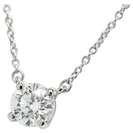 Collana solitaire con diamante Tiffany & Co. Altro