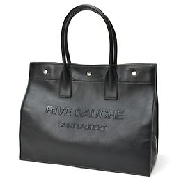 Saint Laurent Rive Gauche Small Tote Bag Black