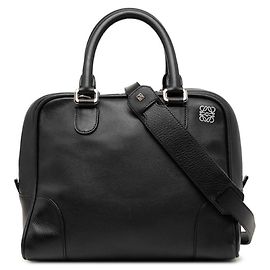 Loewe Anagram Shoulder Handbag Black