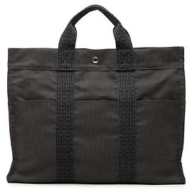 Hermès Borsa Tote Hermes Herline MM Marrone