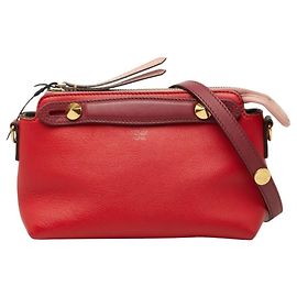 Mini sac à main Fendi By The Way Rose Rouge