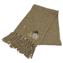 Loewe Sna Fujita Wool Blend Stole Brown