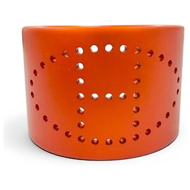 Hermès Pulsera de aluminio Hermes Evelyne Naranja