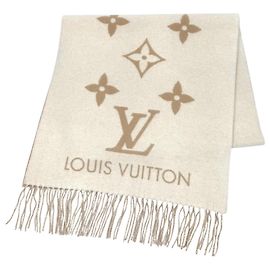 Louis Vuitton Kaschmir-Stola in Beige Beige