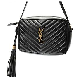 Borsa a tracolla Saint Laurent Lou Camera Bag Nero