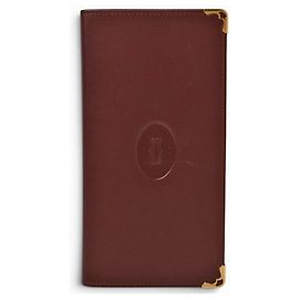 Cartera larga Must de Cartier Burdeos