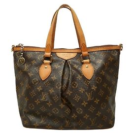 Borsa Louis Vuitton Monogram Palermo PM Marrone Nero