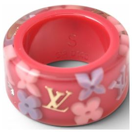 Anello Louis Vuitton rosa Rosa