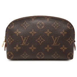 Neceser Louis Vuitton Brown Monogram PM Castaño